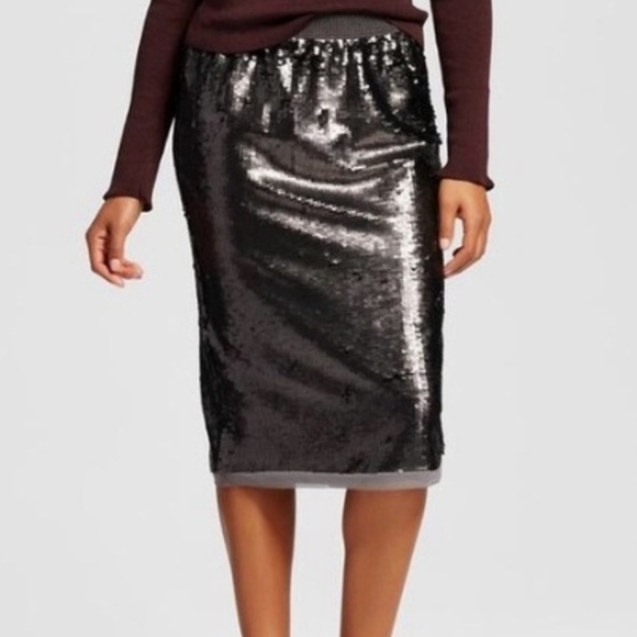 ❤️… Who What Wear Sequin Skirt - Picture 1 of 3